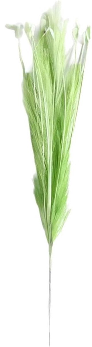 Kunstgrasboeket - decoratieve grassen - voor een feestelijke sfeer - met realistisch uiterlijk - 70 cm - lichtgroen