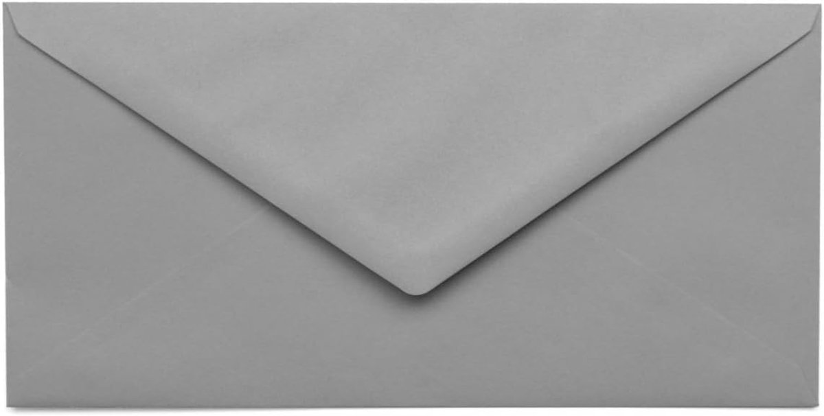 Enveloppen DIN C6 - 220 x 110 mm - natte hechting - perfect voor kaarten - ShopVlot