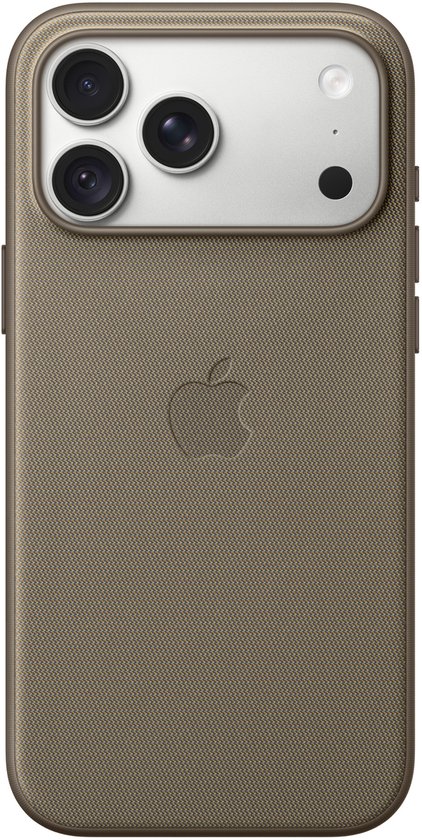 Apple iPhone 18 Pro Max TechWoven Back Cover met MagSafe Taupe