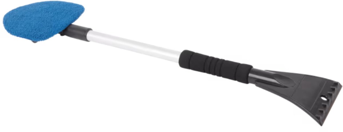 Valma telescopische ijskrabber 64 - 91 cm + Microvezeldoek - Uitschuifbaar