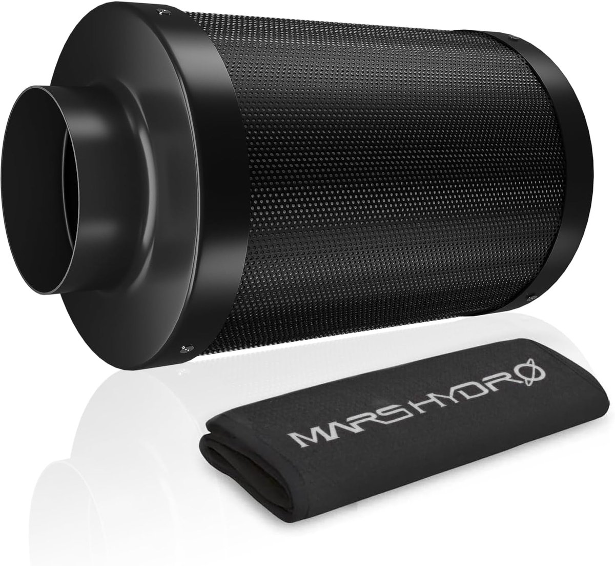 MARS HYDRO Activated Carbon Filter 100 mm Carbon Filter Odour Control with Australian Activated Carbon Exchangeable - ShopVlot
