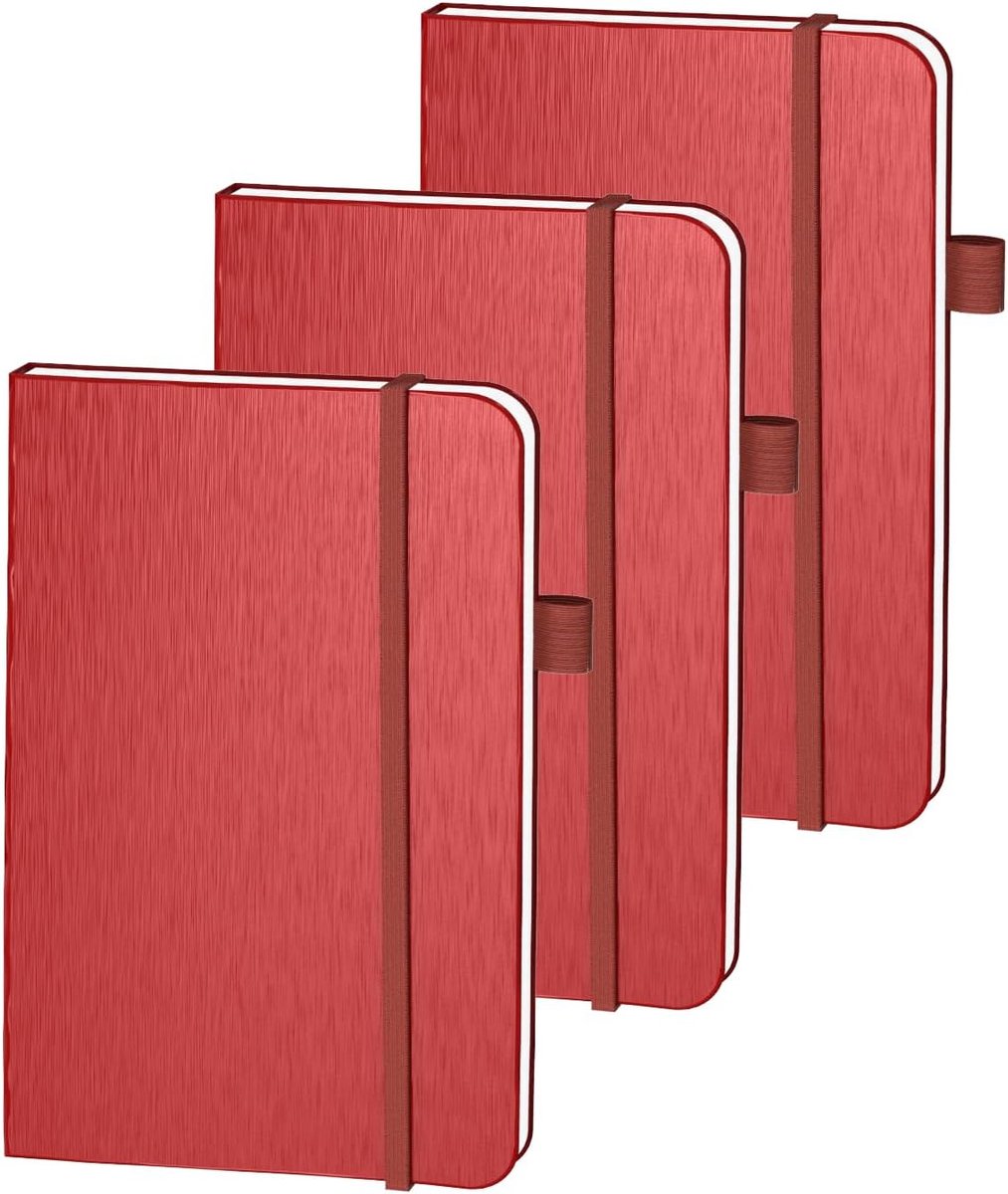 Notebook 9.5 cm x 14.5 cm - Hardcover - 80 vellen - Perfect voor school en werk - ShopVlot