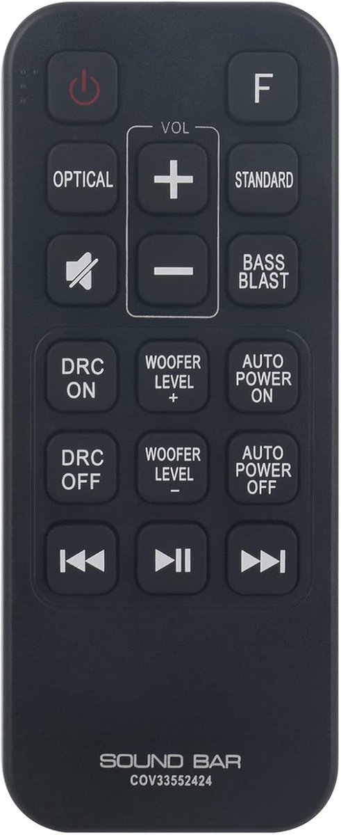 ALLIMITY COV33552424 Remote Control Replce Fit for LG Soundbar SJ2 SPJ2B-W - ShopVlot