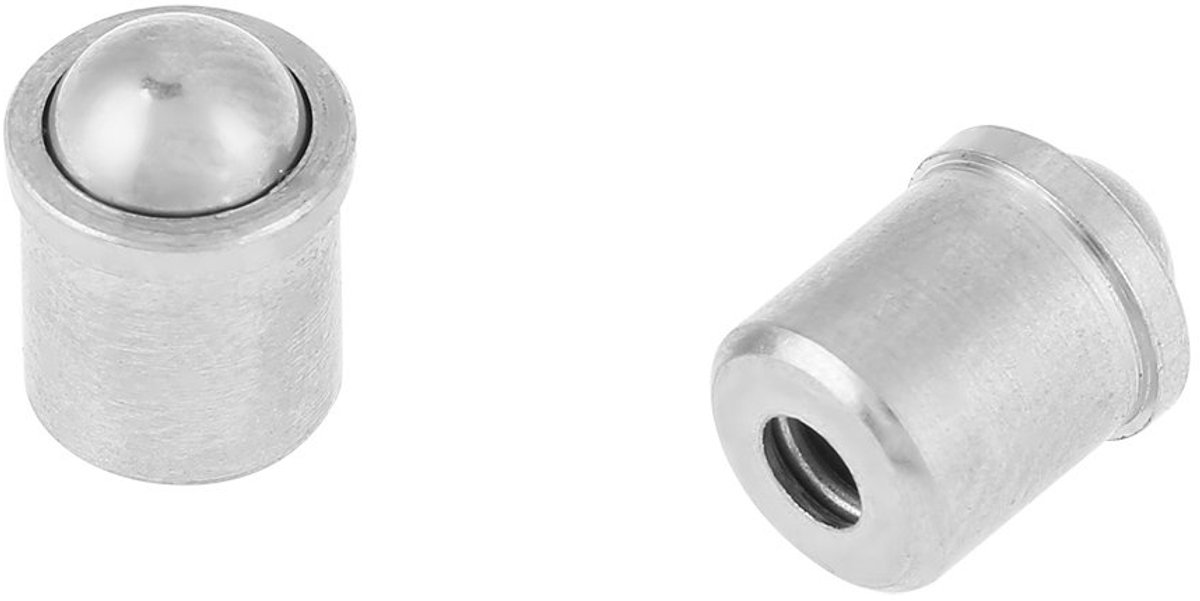 10pcs Spring Plunger Ball 6*7mm Push Fit Ball Spring Smooth Plunger Stainless Steel Ball Drive Spring Plungers Set - ShopVlot
