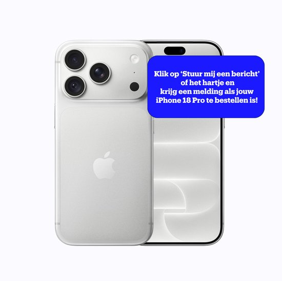 Apple iPhone 18 Pro 1TB Zilver