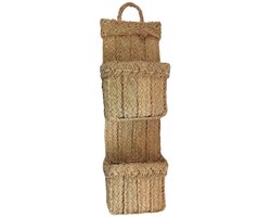 Tijdschriftenmand - wandhanger - organizer - handgewoven