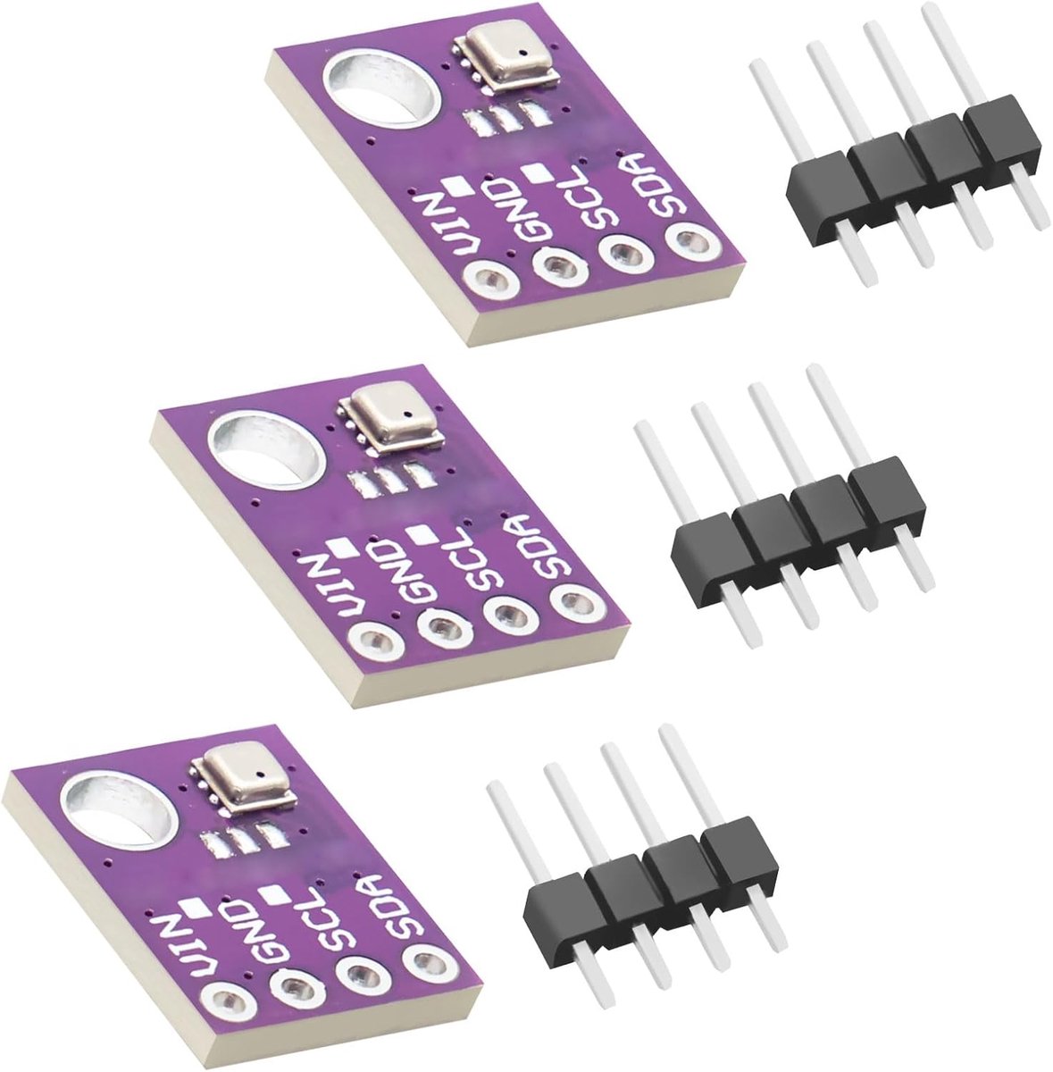 BME-280 barometrische sensor - 5V module IIC I2C - temperatuur, vochtigheid en luchtdruk - ideaal voor weerstations - ShopVlot