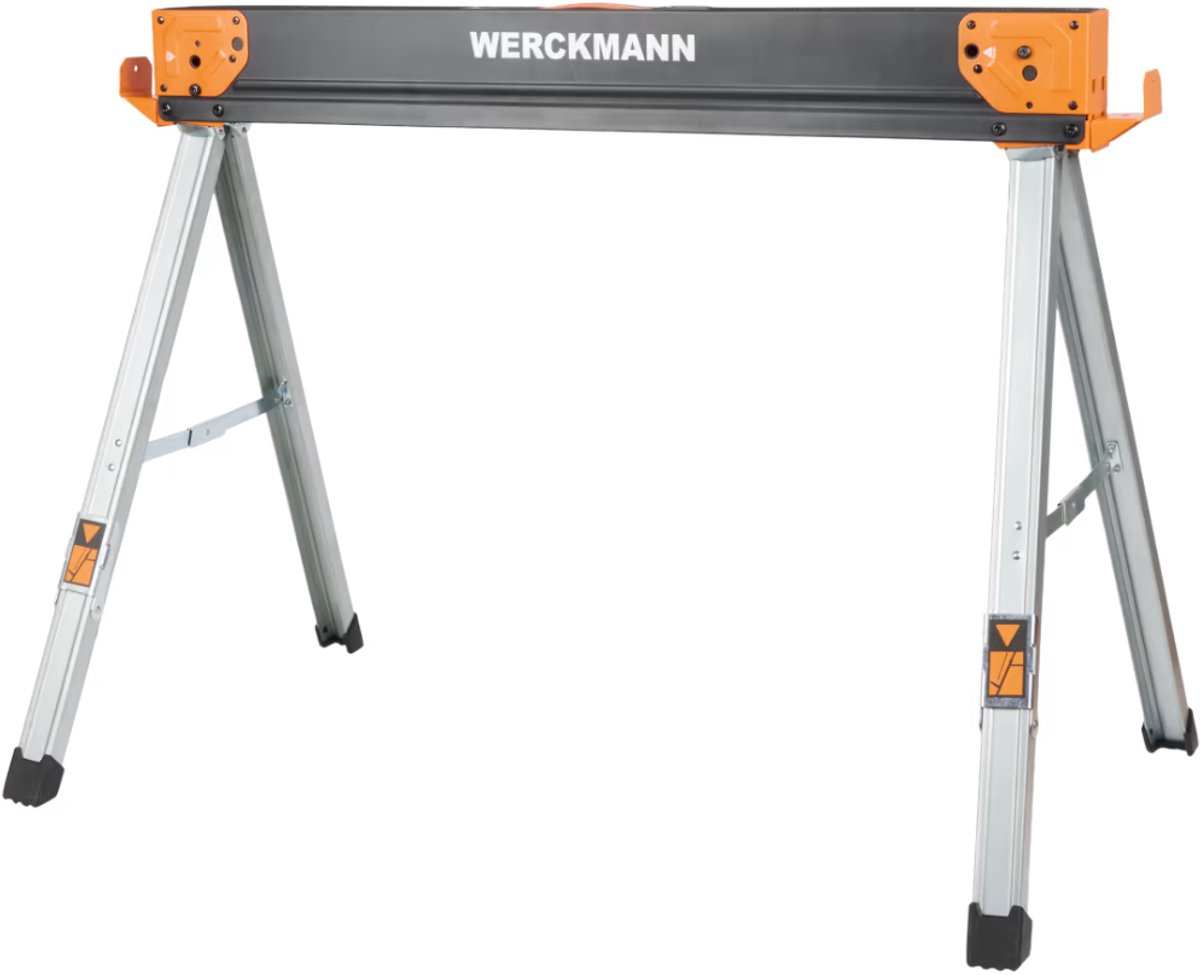 Werckmann zaagbok 100,5 x 59,5 x 75,5 cm - Inklapbaar en ruimtebesparend - Max. draagvermogen tot 500 kg