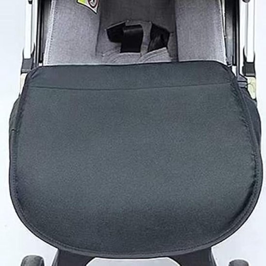 Voetenzak voor Doona kinderwagen - winddicht en waterafstotend - zwart — afbeelding 4