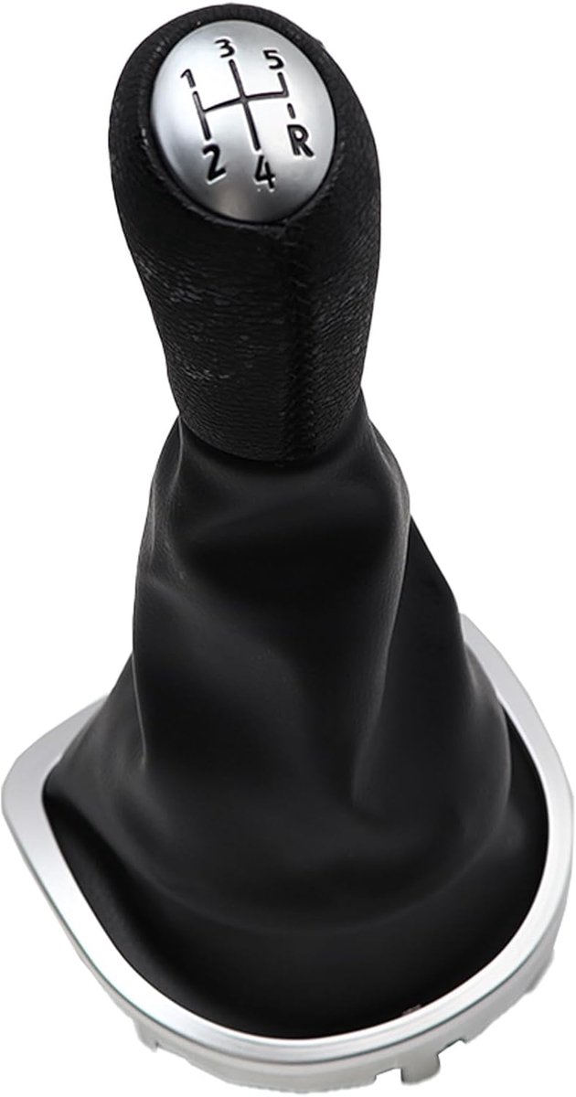 5 Speed Shift Knob For Clio 3 Laguna 2 With Shift Cuff For 8200379961 8200393246 Clio III Gear Shift Dacia Sandero - ShopVlot