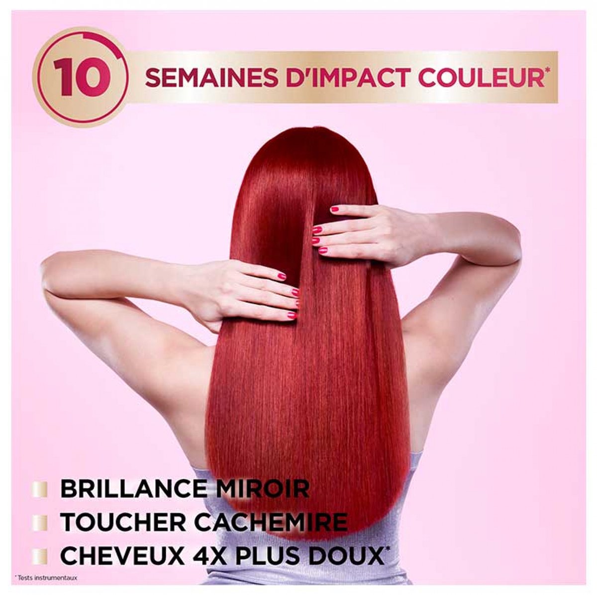 Garnier Color Sensation Permanente Haarkleuring 100 ml (Kleuren : 4.15 Marron glacé)