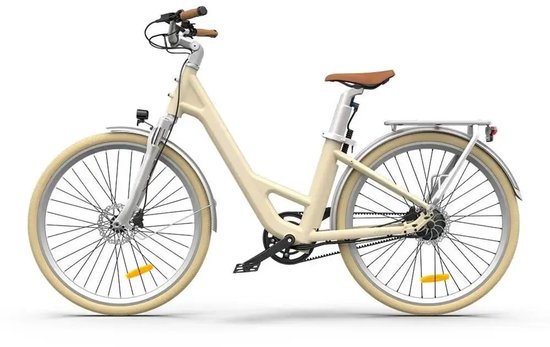 ADO Air 28 Pro - Elektrische Fiets - 28 inch - 250W motor - Actieradius tot 100 km - Hydraulische schijfremmen - 346Wh accu - Lage instap - Latte — afbeelding 3