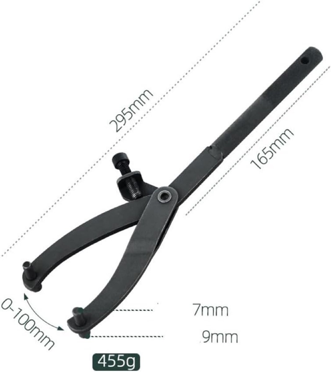 Motorfiets Koppeling Lock Tool, 295 mm Lengte, Vliegwielhouder voor Scooters en Motorfietsen, Reparatie en Demontage Accessoire