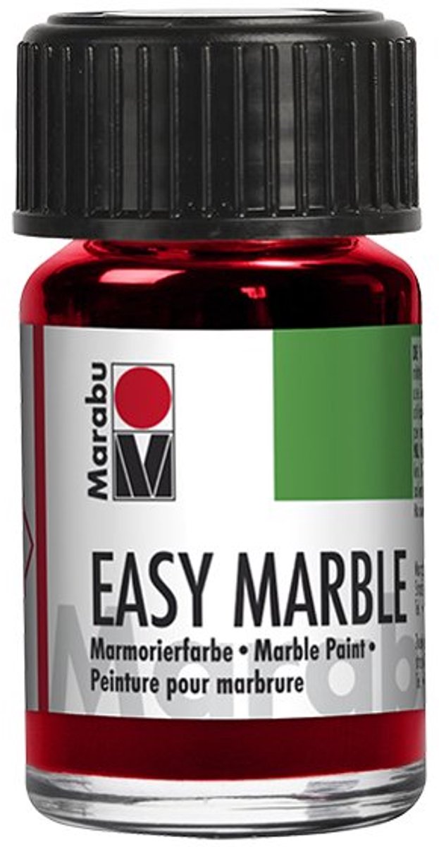 Marabu Easy Marble marmerverf, magenta 014, 15 ml