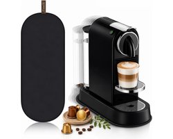Glijmat voor Nespresso De'Longhi EN167 Citiz, dubbelzijdig design, antislip schuifmat met ophanglus, gemakkelijk te - ShopVlot