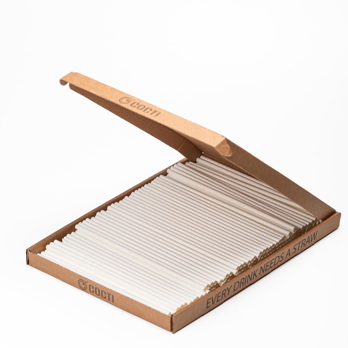 Cocti Papieren rietjes - ongelooflijk duurzame rietjes! 100% biologisch afbreekbaar, zonder storende papiersmaak - ShopVlot