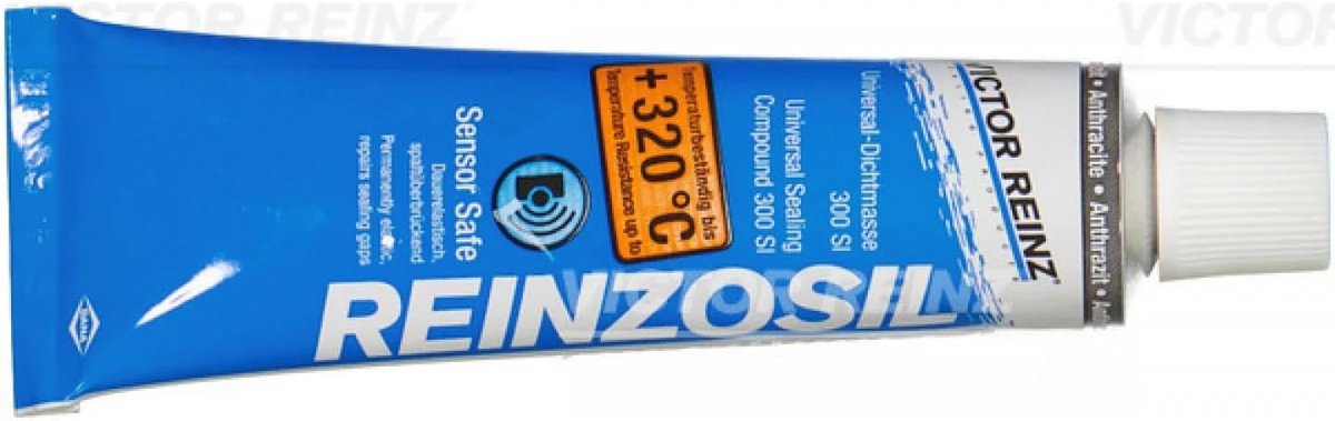 Sealing compound 70 ml - silicone curing - duurzaam elastisch - ideaal voor hoge temperaturen - ShopVlot