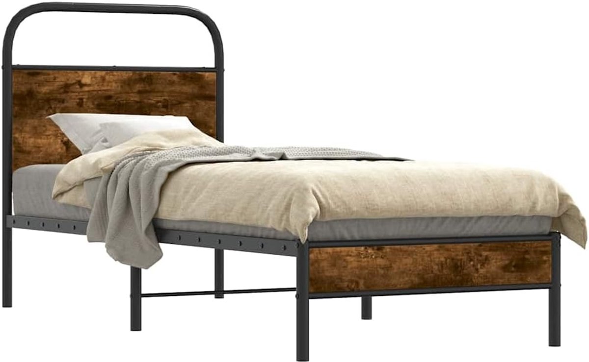 Constructie robuust klassiek design Gerookt eiken 75x190 cm