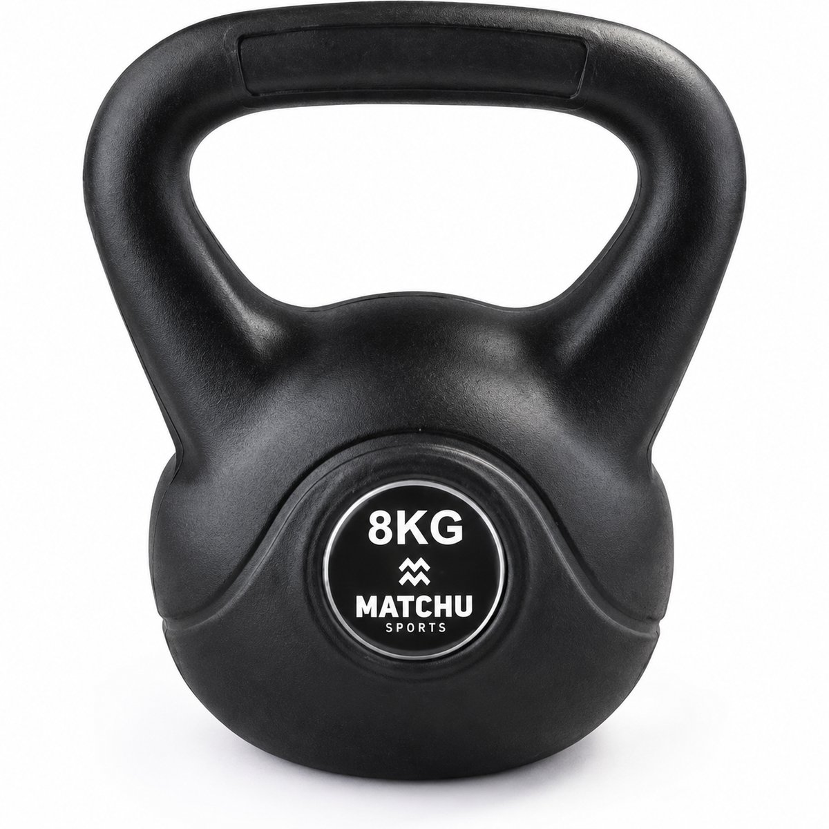 Bol.com Matchu Sports - Kettlebell - Full body workout - Kettlebell 8kg - Gewichten - Zwart aanbieding