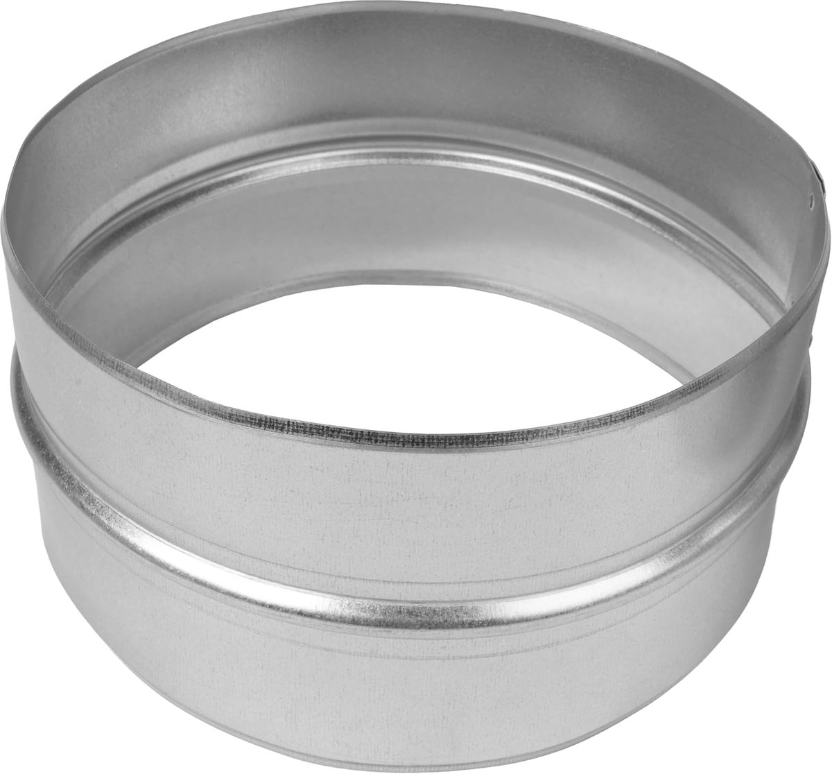 Repa Market Connector for ventilation pipe 200mm, galvanized steel, round ventilation pipe, air conditioning, drain - ShopVlot
