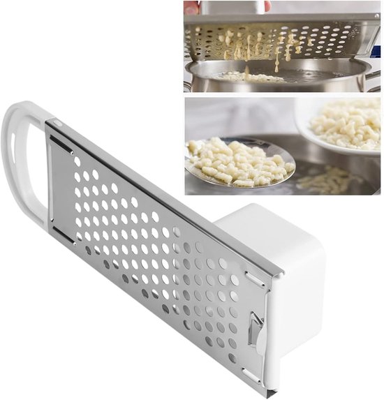 Handmatige Spaetzle Maker voor Perfecte Pasta - RVS Bladen en Duurzaam Ontwerp, Ideaal voor Eieren en Gerechten — afbeelding 5