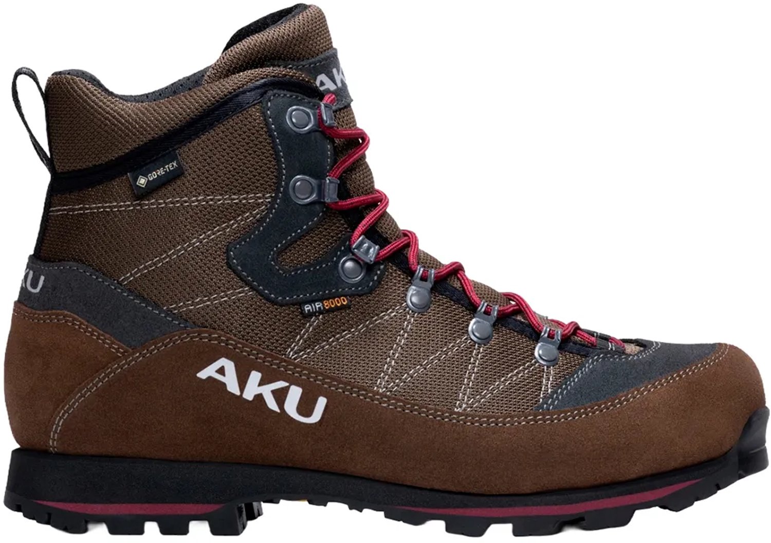Aku Trekker Lite Iii Gore-tex® Wandelschoenen 1/2 Man Bordeaux