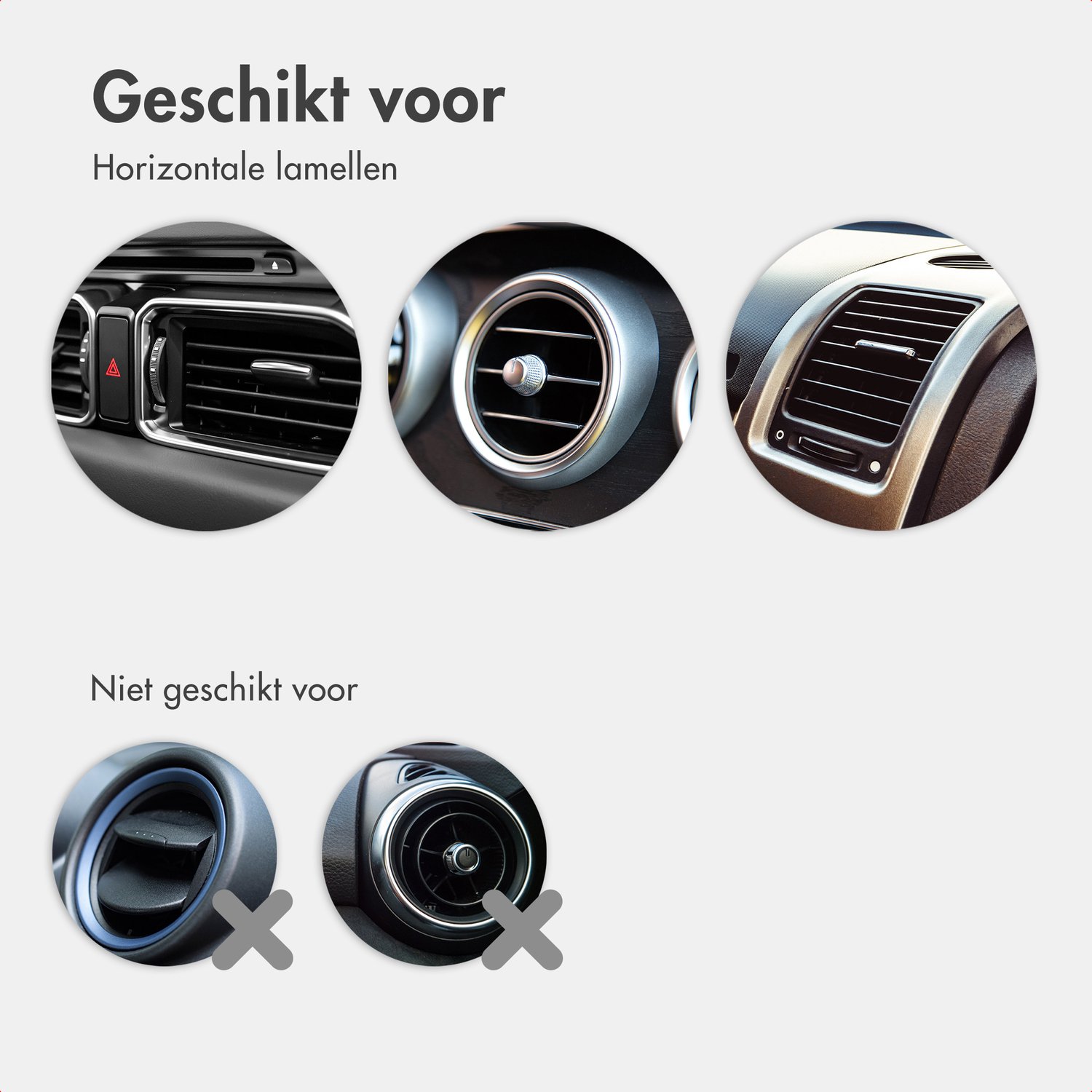 imoshion Telefoonhouder Auto Ventilatie rooster - Verstelbaar en 360° Draaibaar - GSM Houder - Universeel - Carbon Auto Accessories – foto 6