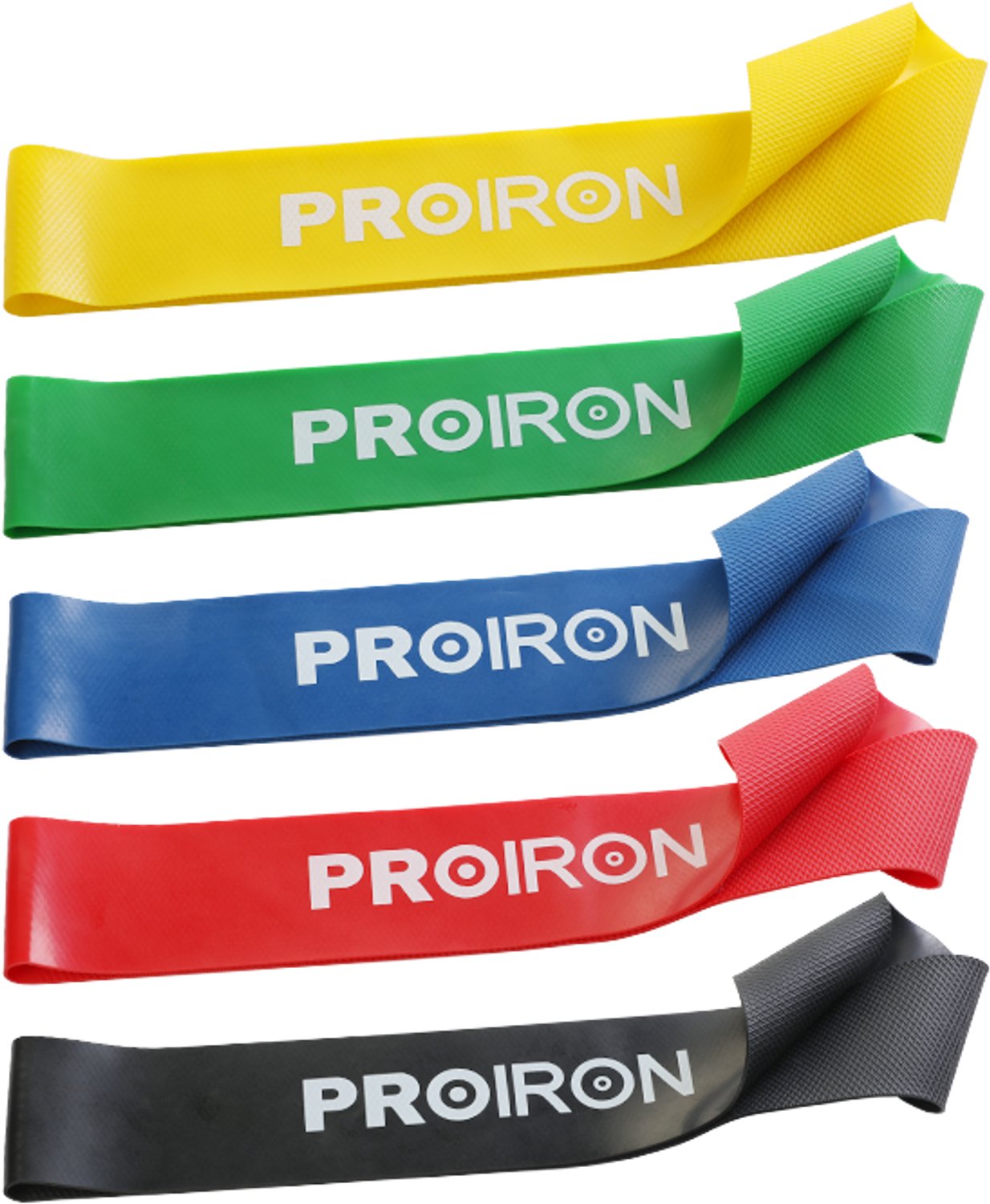 PROIRON Antislip Weerstandsbanden - Set van 5 - Natuurlijk Latex
