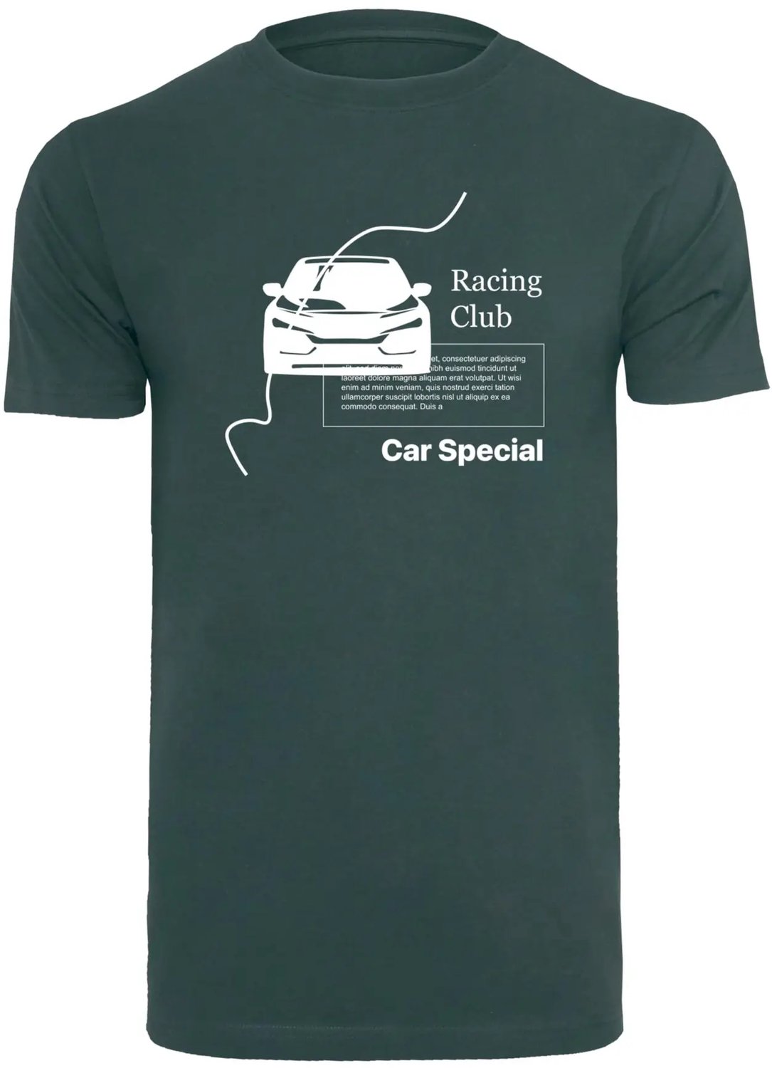 T-shirt Mister Tee Racing Club Bottlegreen