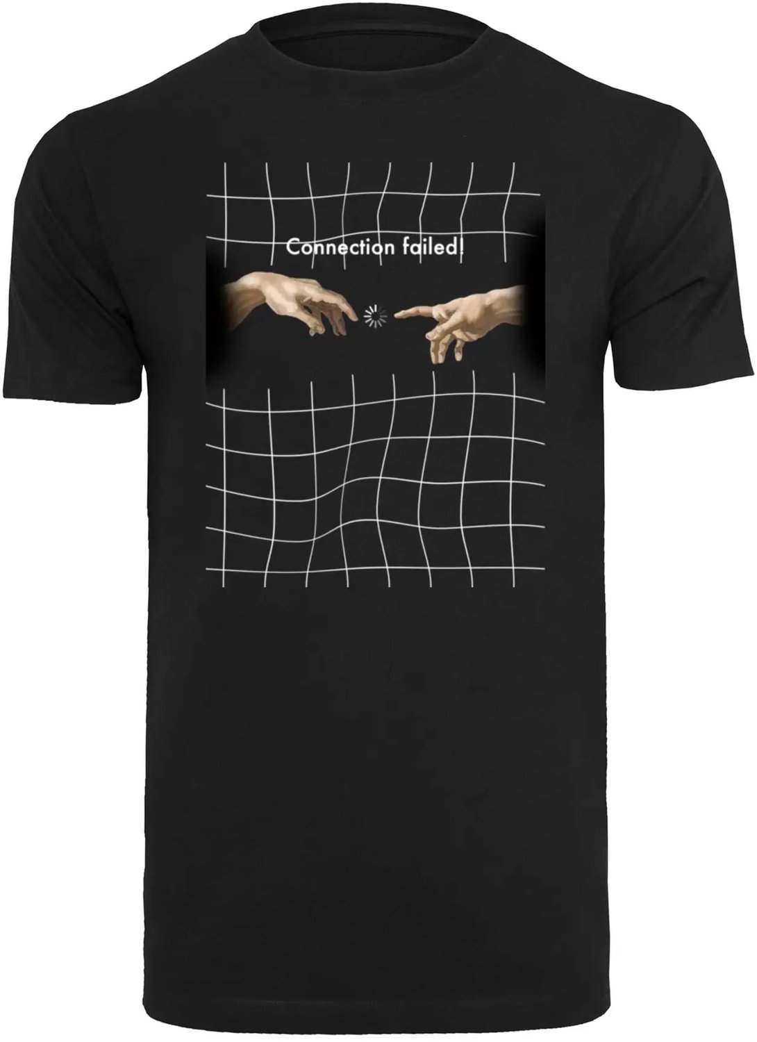 T-shirt Mister Tee Connection failed Zwart