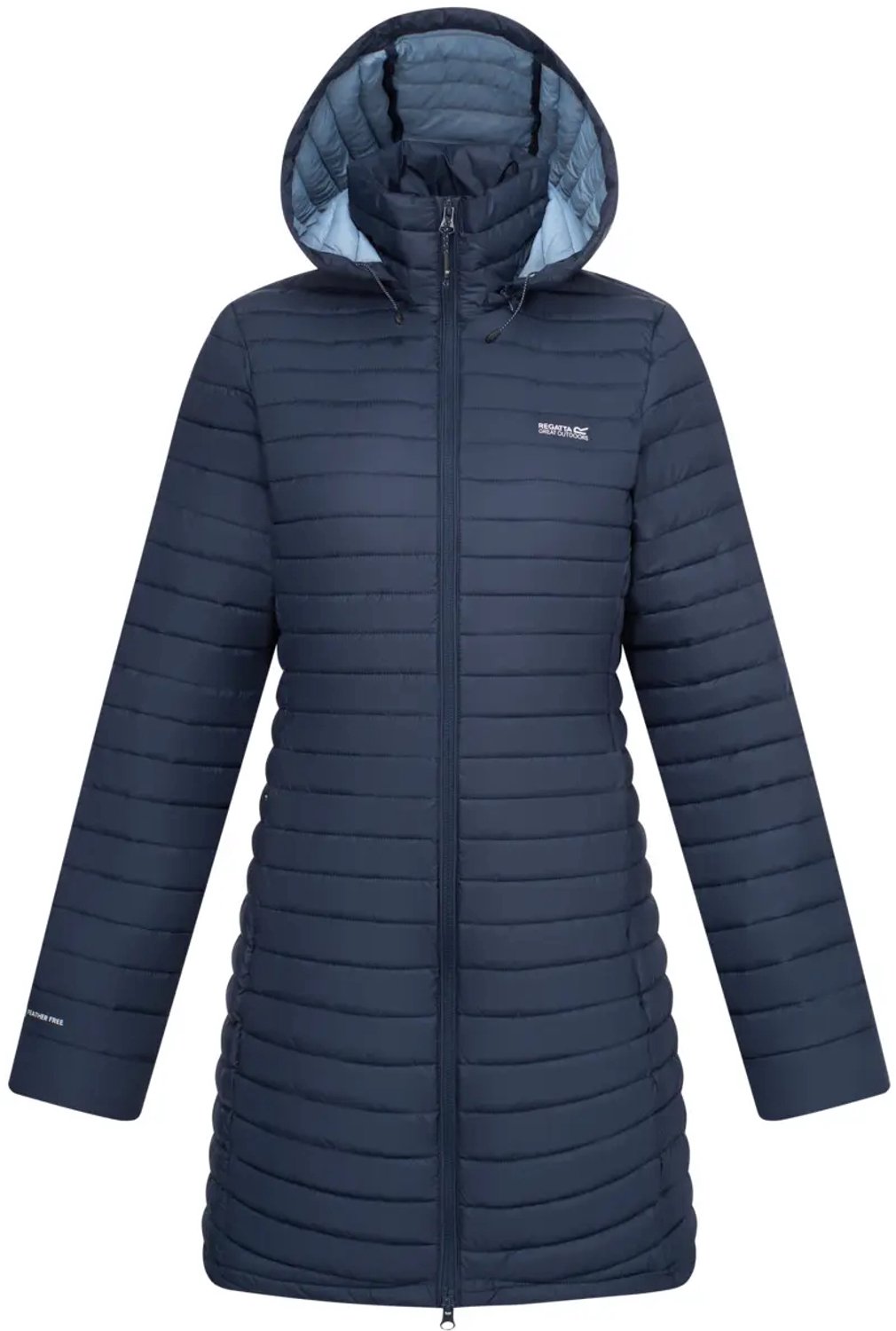 Regatta Selenar Long Length Jas Vrouw Marineblauw