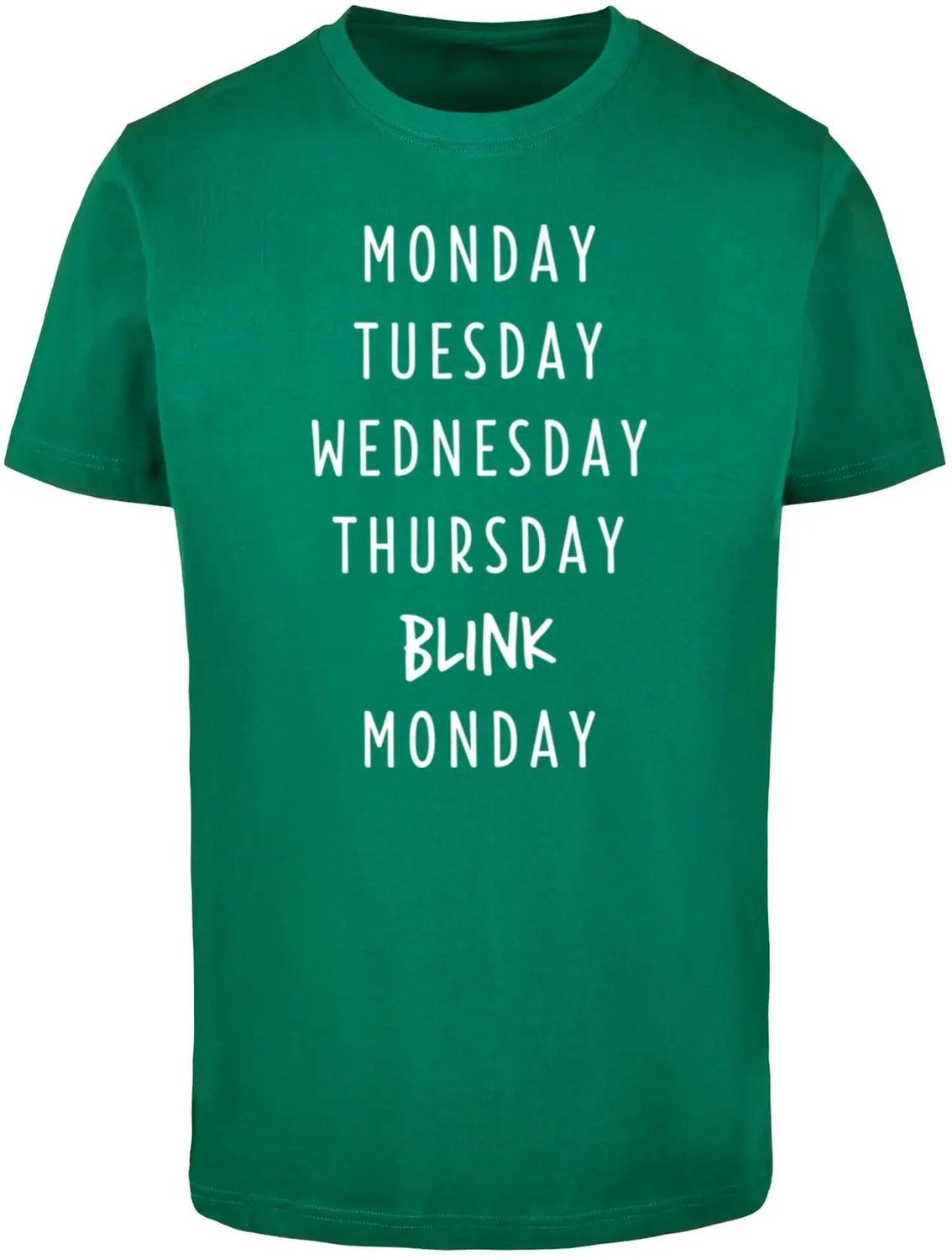 T-shirt met ronde hals Mister Tee Blink Bosgroen