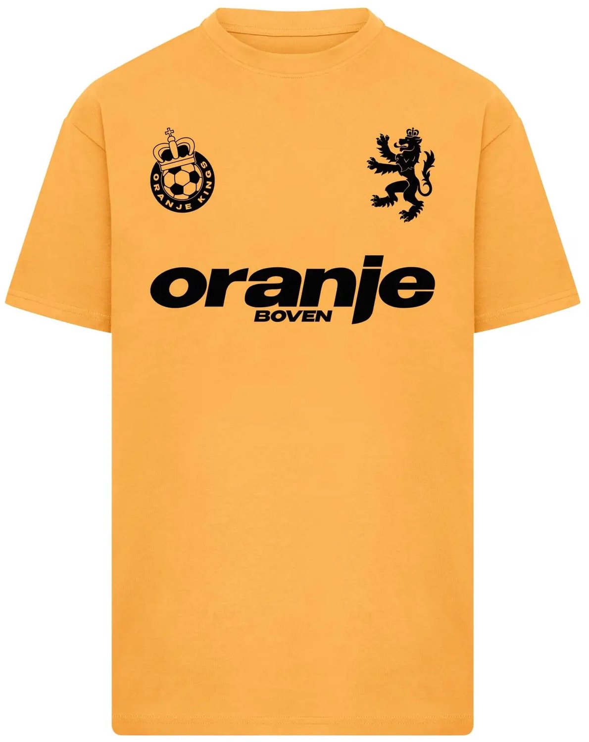 Dikke oversized T-shirt Mister Tee Boven Oranje