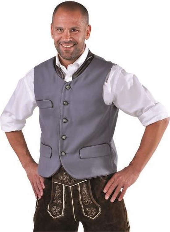 Oktoberfest Duitse verkleedkleding vest voor heren Oktoberfest kleding 56 XL bol