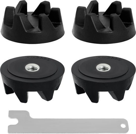 Blenderkoppeling - 4 stuks - Met montagesleutel — afbeelding 5