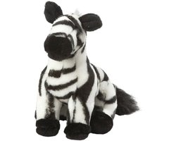 Pluche Zebra Knuffeltje van 18 cm