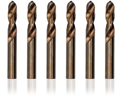 Kobaltstalen Schroefboor Set - 6 Stuks - 1/2 inch
