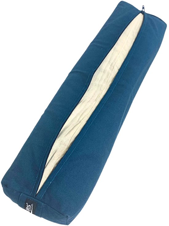 Om Namaste Pranayama bolster petrol - Yogabolster van Om Namaste — afbeelding 3