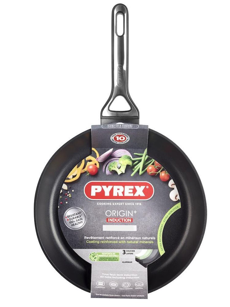 Origin + Non-Stick Aluminium Induction Frying pan - Pyrex® Webshop AR