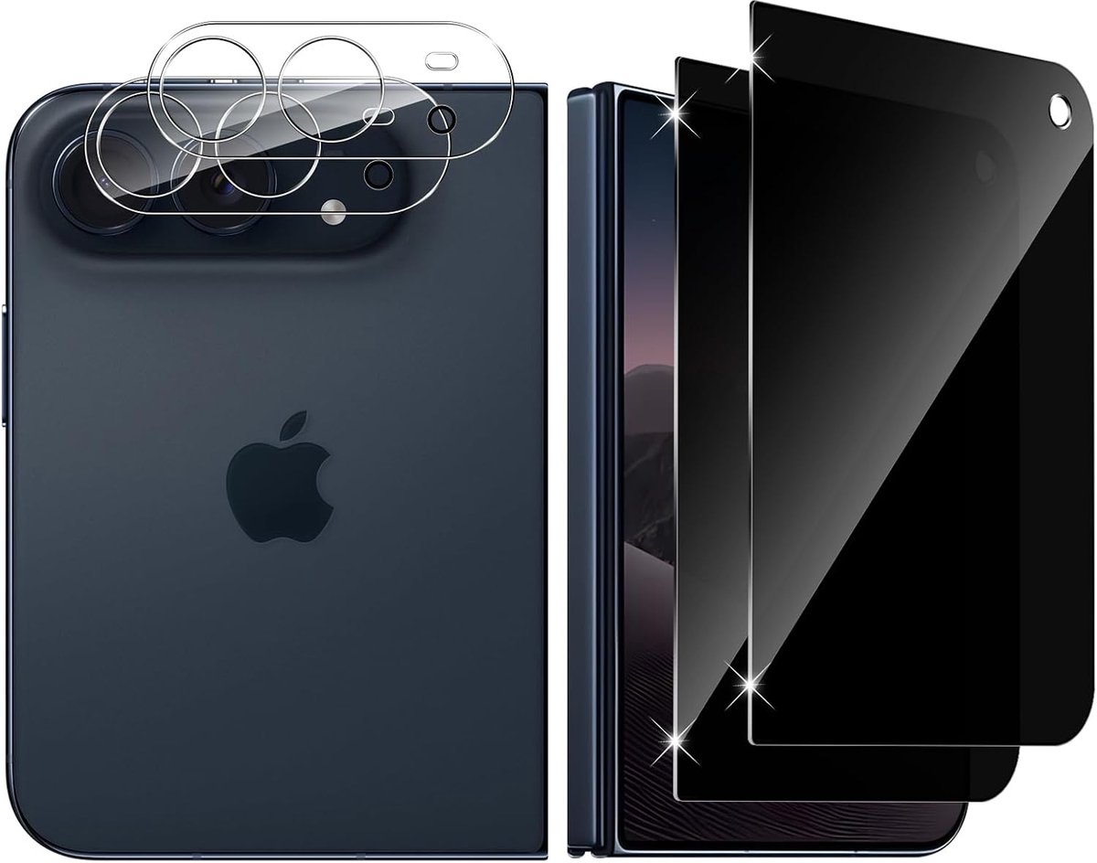 Privacy voor pantserglas voor iPhone Duo