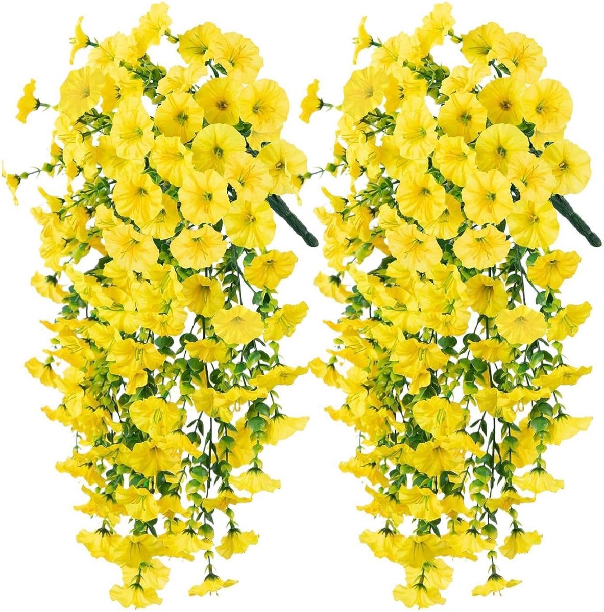 Kunstbloemen voor buiten, 2 stuks kunstbloemen