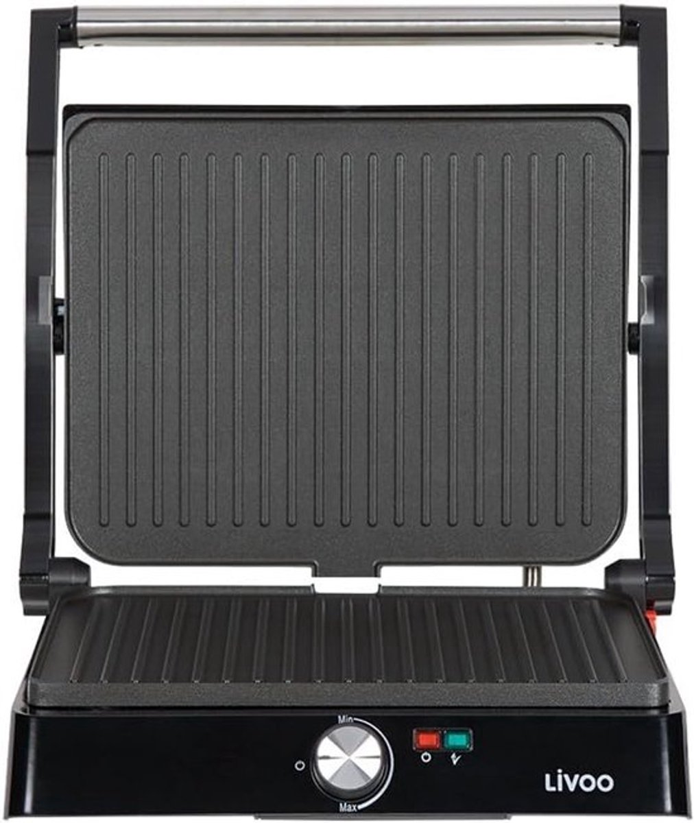 Vlees- en Panimagrill - 180 Graden Klapbaar - 2200 Watt
