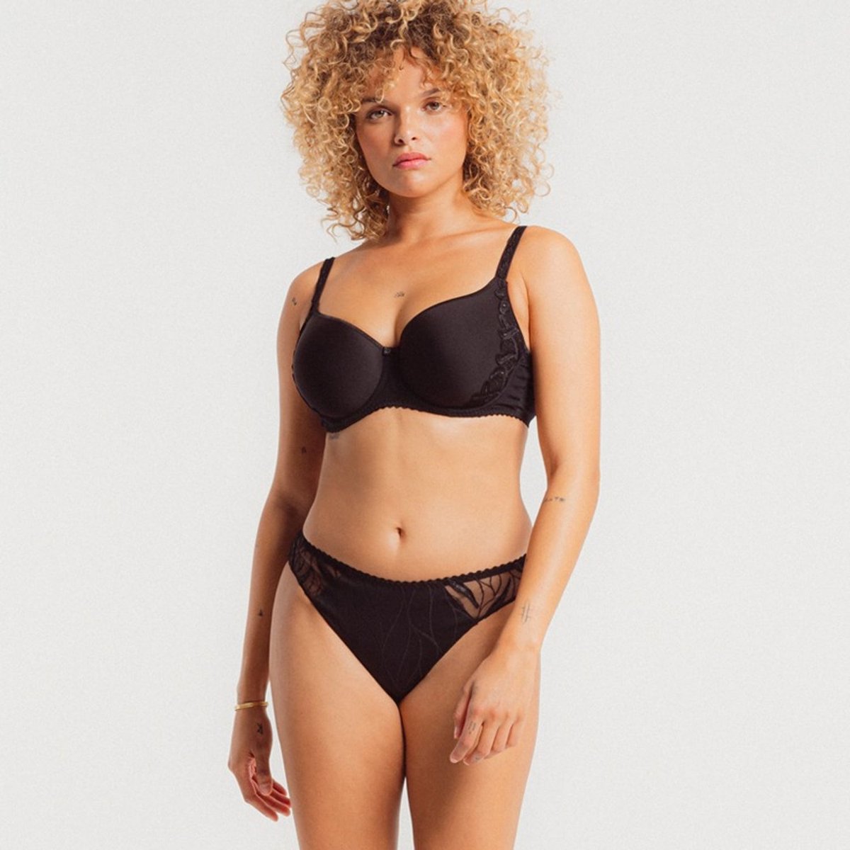 Louisa Bracq - Spacer Cup BH "Julia" - Zwart - 90-105 B