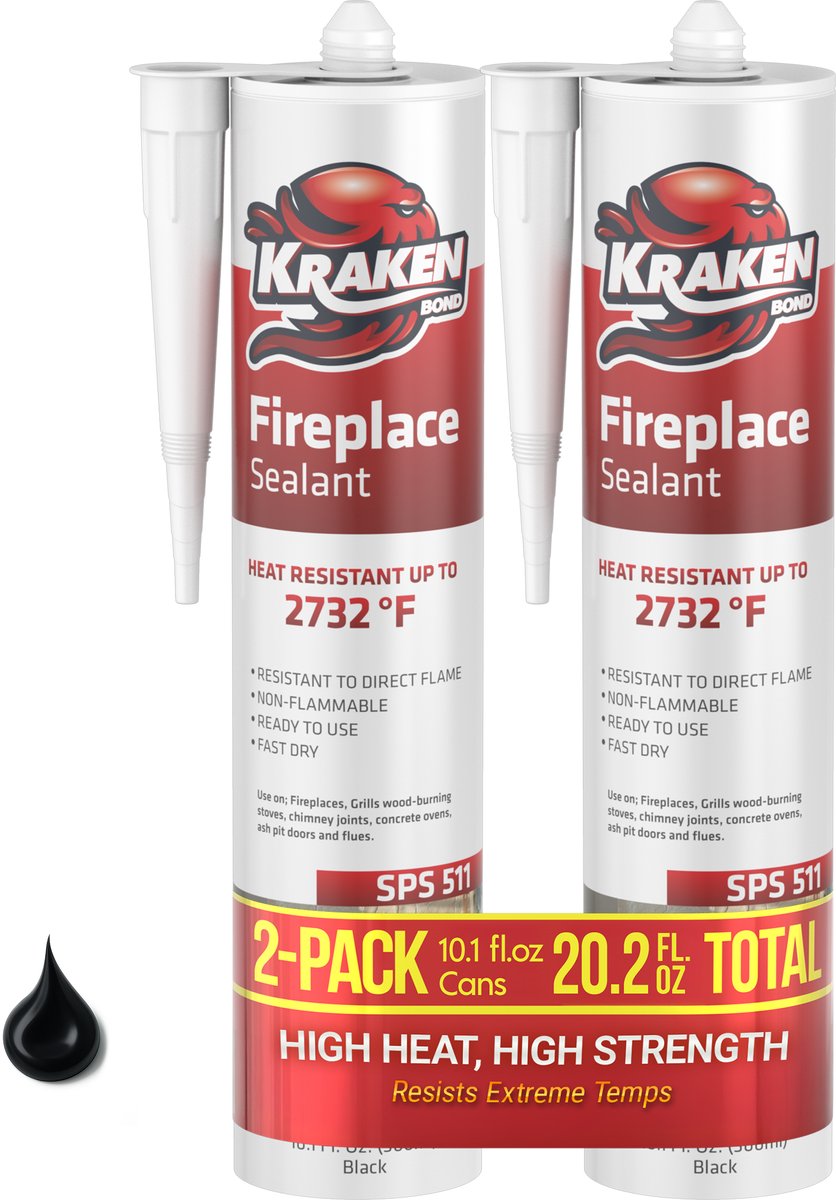 Kraken Bond SPS 511 Kachelkit - Hittebestendig 1500°C - 300 ml - 2 stucks