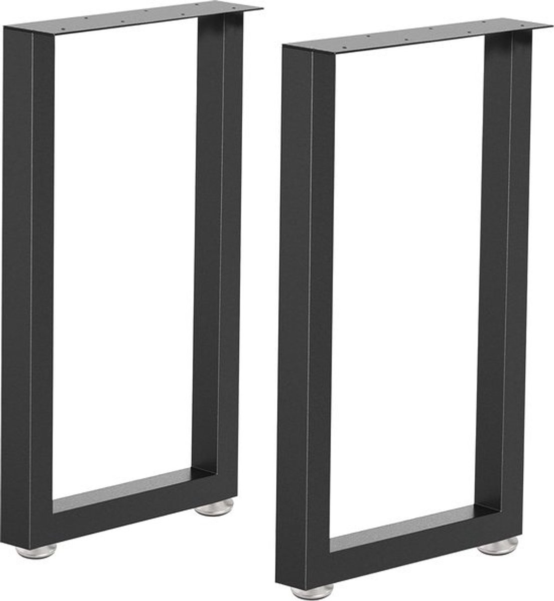 Industriële tafelpoten - set van 2 - Zware bureau- en eettafelpoten - 28 inch hoog