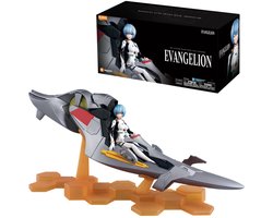 Evangelion Rei Ayanami figurine met Entry Plug Interior Cockpit modelbouw | Neon Genesis NERV Fantastic Series | Speelgoed modelbouwpakketten voor volwassenen | Model kit japanse anime manga action figure box