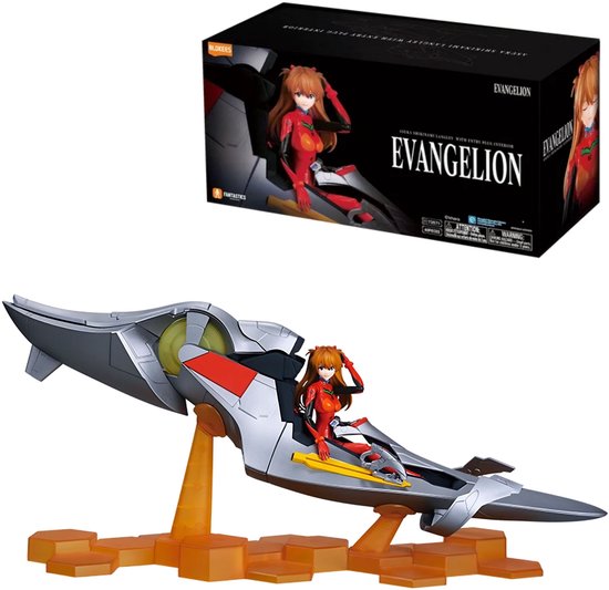 Asuka Shikinami Langley dans le véhicule Eva avec cockpit, y compris l'emballage.