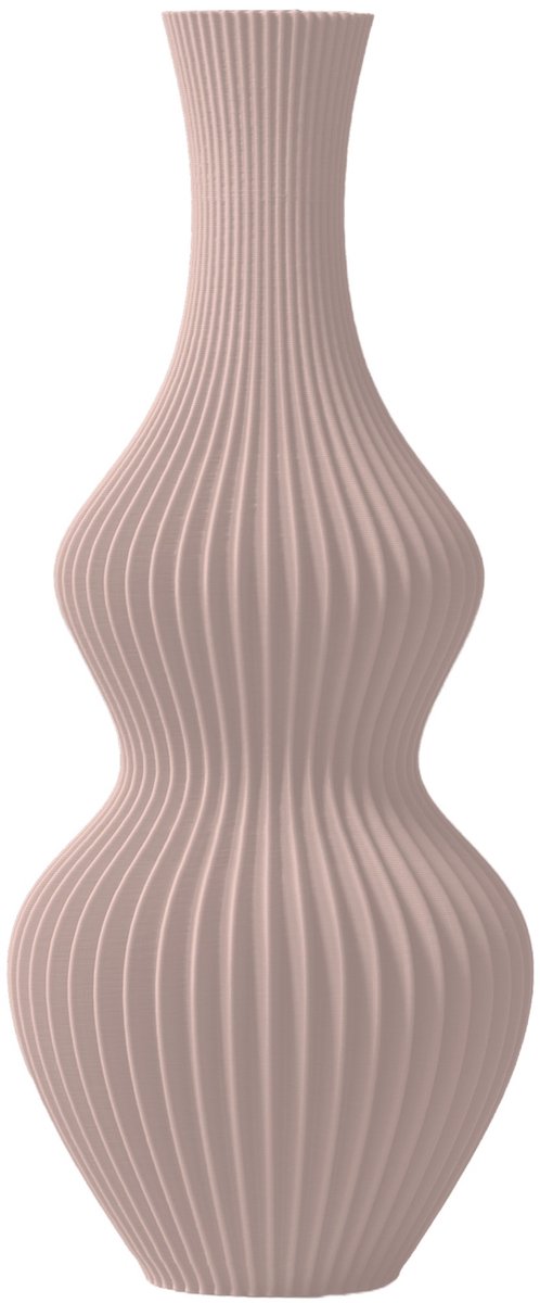 Layvo Oriel Vaas - Bloesem - 25 cm - droogbloemen vaas - organische vaas - gerecycled plastic