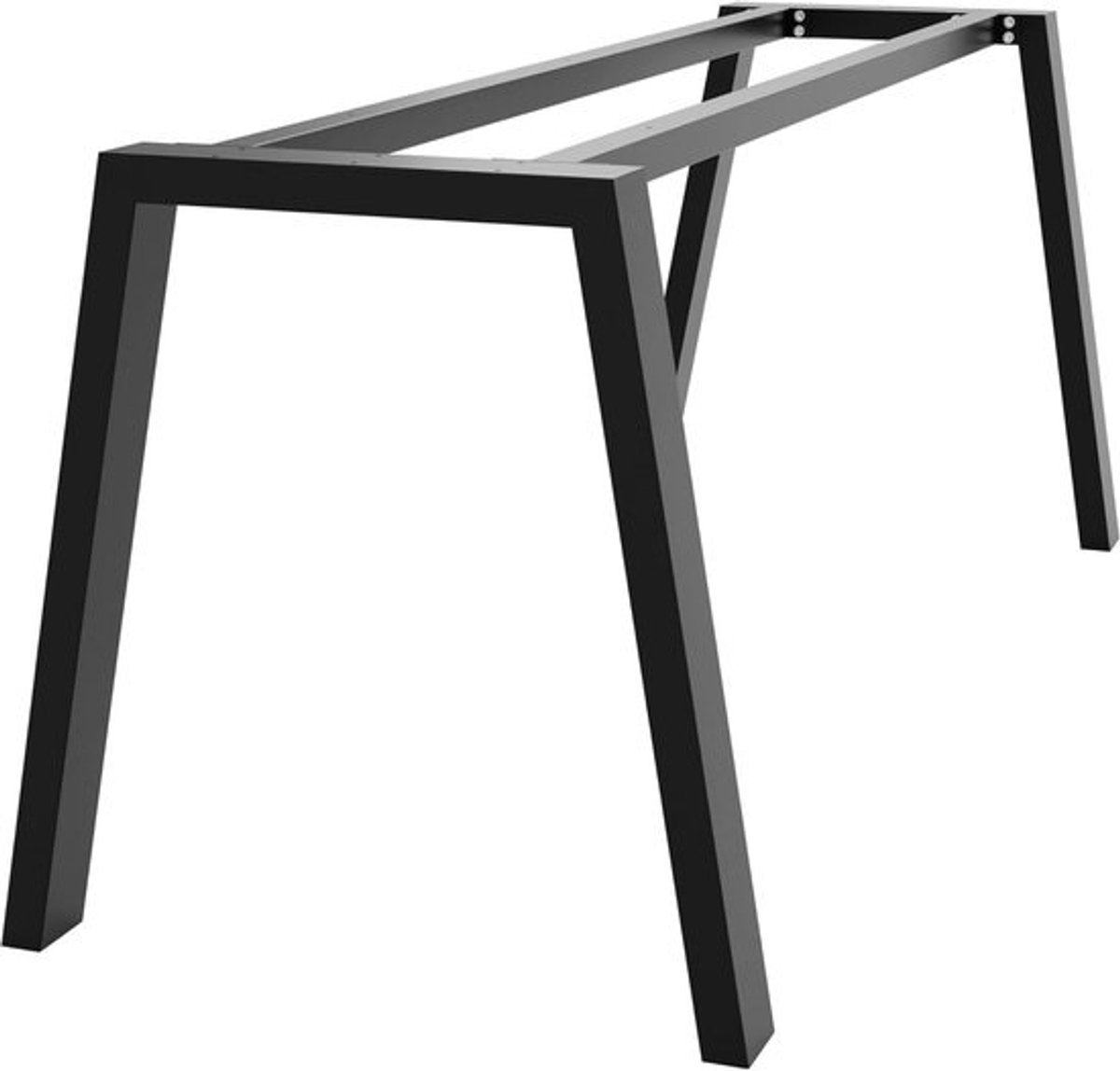 zware metalen tafelpoten - zwart - set voor eettafel of salontafel