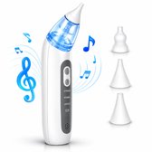 Gatson Baby Neusreiniger - Compact & Stil - Met Melodietje - Snoetenpoetsers - Neuszuiger Baby - Neuspeer - Elektrisch - Snotzuiger